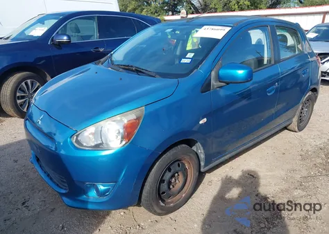 2014 Mitsubishi Mirage De from USA, damaged, VIN ML32A3HJ2EH023957